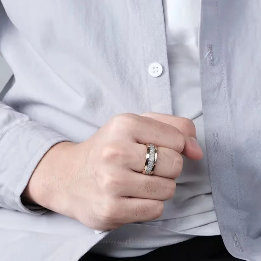 Stainless Steel Men's Ring